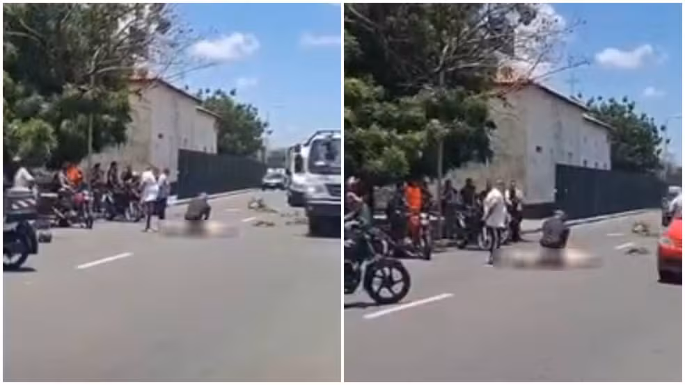 Idosa de 75 anos morre após ser atropelada por motocicleta em Fortaleza